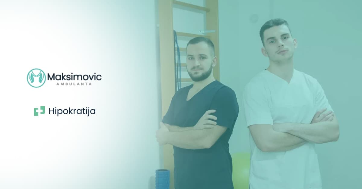 Cover Image for Oslobodite se bola uz Ambulantu Maksimović!