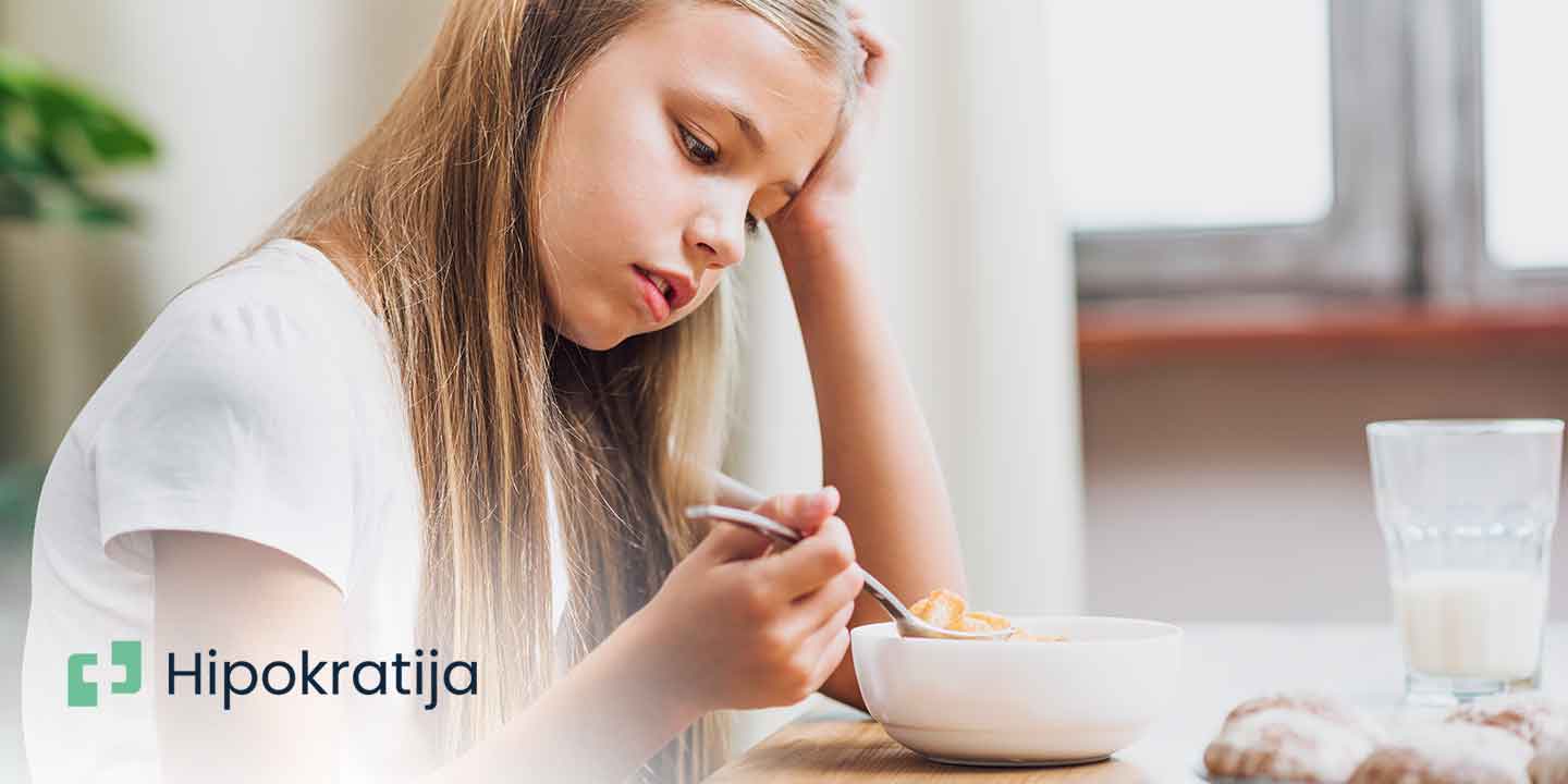 Cover Image for Poremećaji u ishrani kod djece