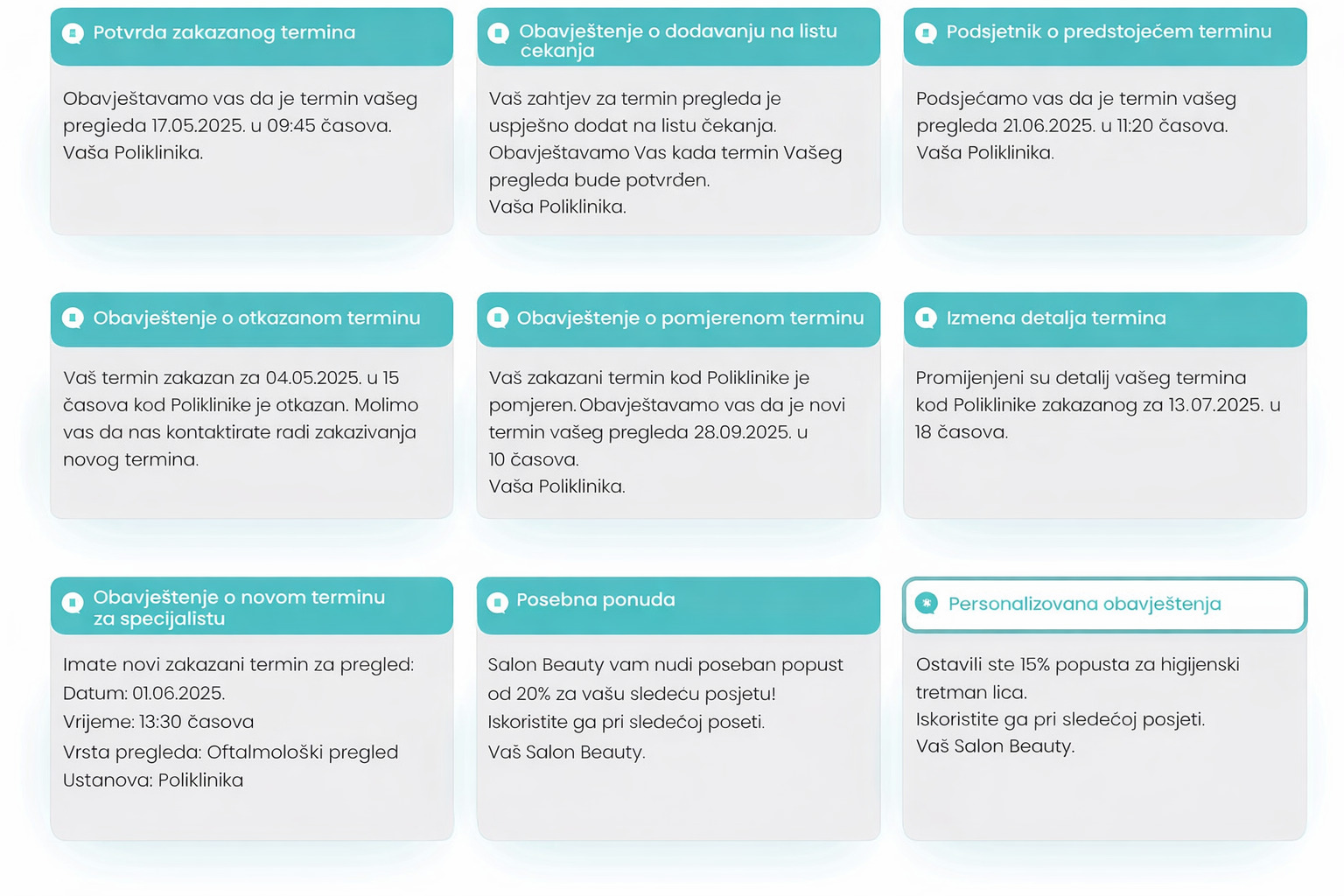 tok rada notifikacija